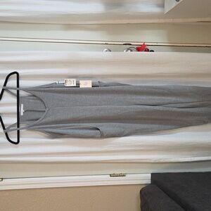 Sincerely Jules Heather Gray Jumpsuit. NWT.